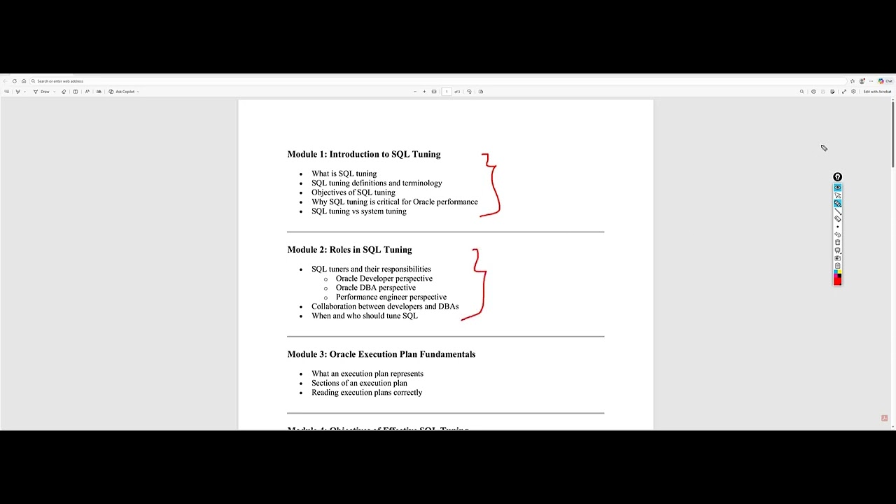 Excellent Opportunity For Oracle DBA SQL Tuning Course And Stay Unique In Market !