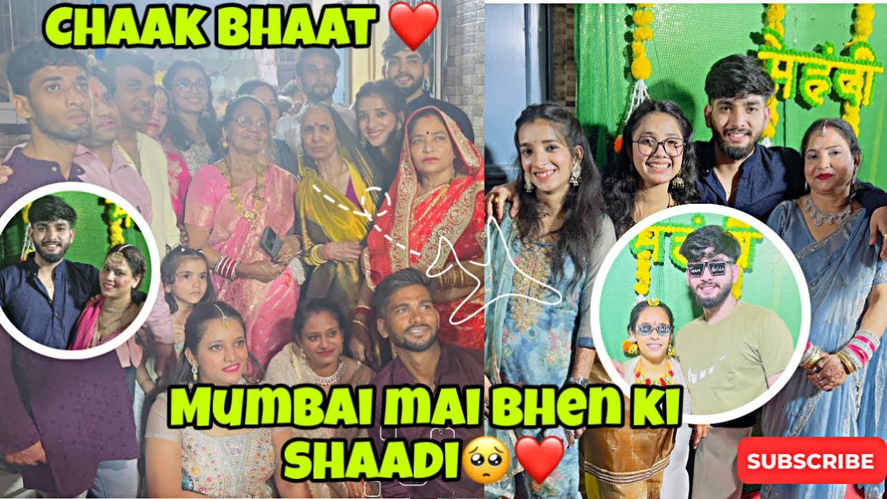 Mumbai mai Bhen ka Chaak bhaat❤️|| Mumbai || Yuvi Prewa || Day:03