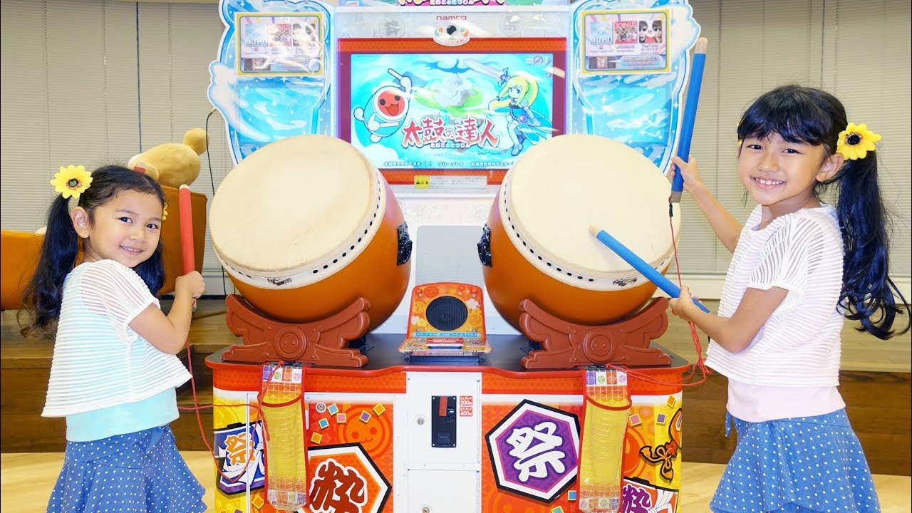UUUMに期間限定で太鼓の達人があったから叩いてきた♡himawari-CH