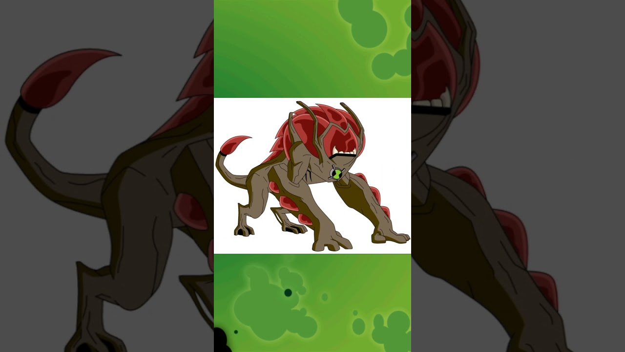Ben 10 Ultimate Wildmutt Alien Fusions