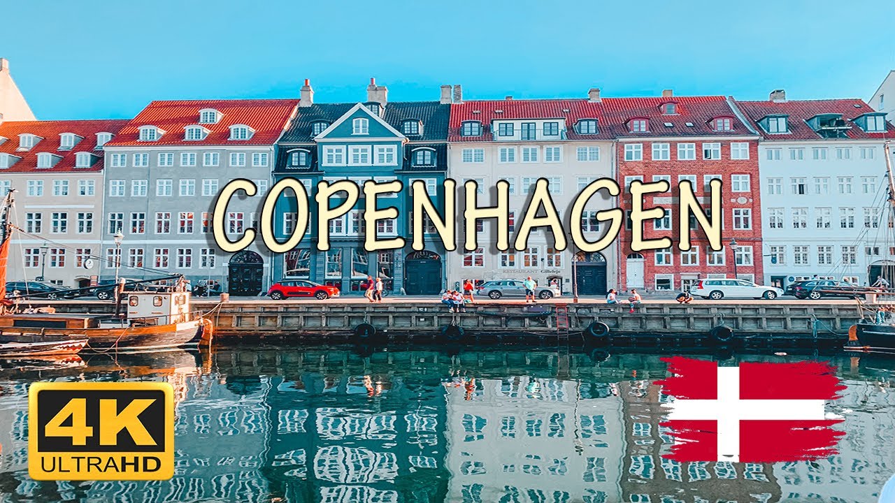 Copenhagen Denmark in 4K 🇩🇰 - Amazing City - Cinematic Drone Footage Full Ultra HD (K&oslash;benhavn)