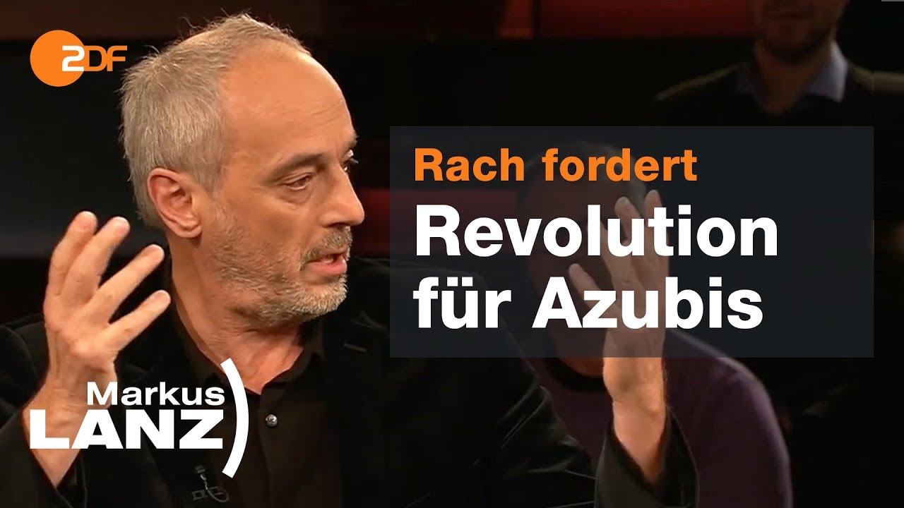 Restaurant-Tester Rach &uuml;ber seine 90-Stunden-Woche! Markus Lanz vom 05.11.2019 | ZDF