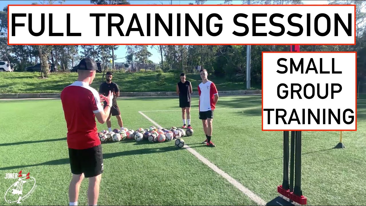 FULL GROUP TRAINING SESSION | Coach Shane | Joner Football