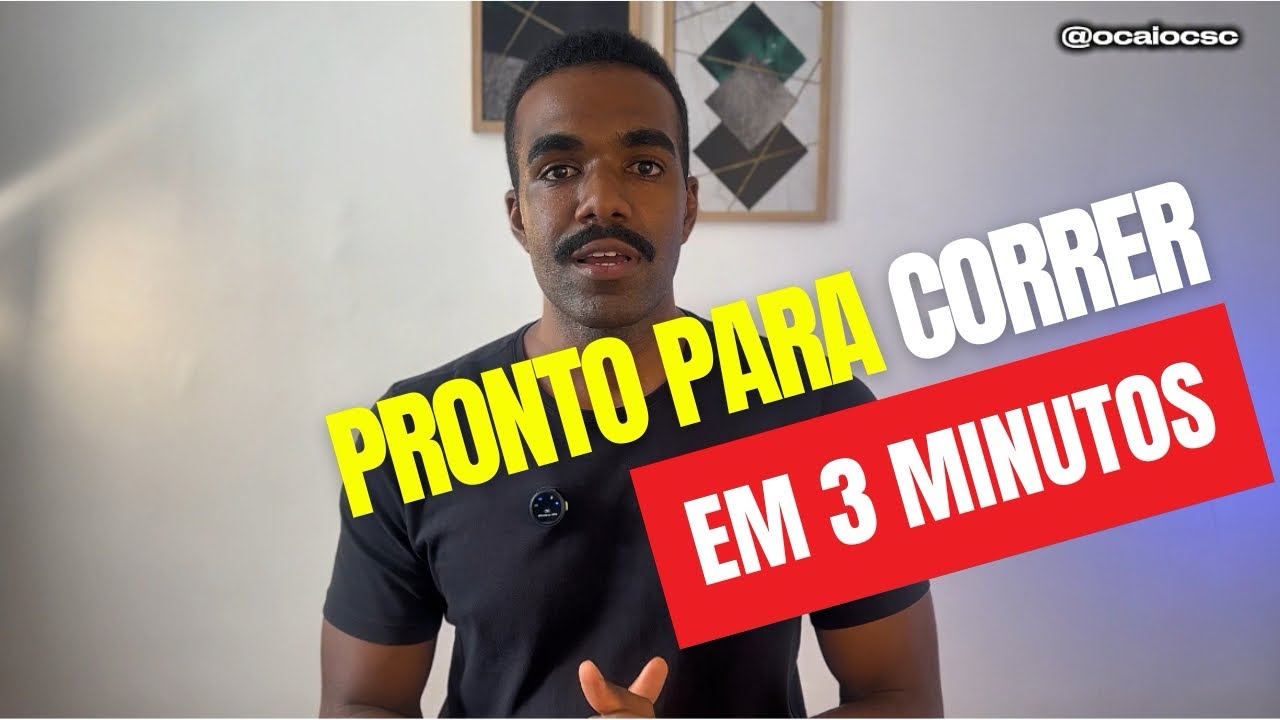 3 MINUTOS PARA AQUECER E CORRER COM EFICIÊNCIA!