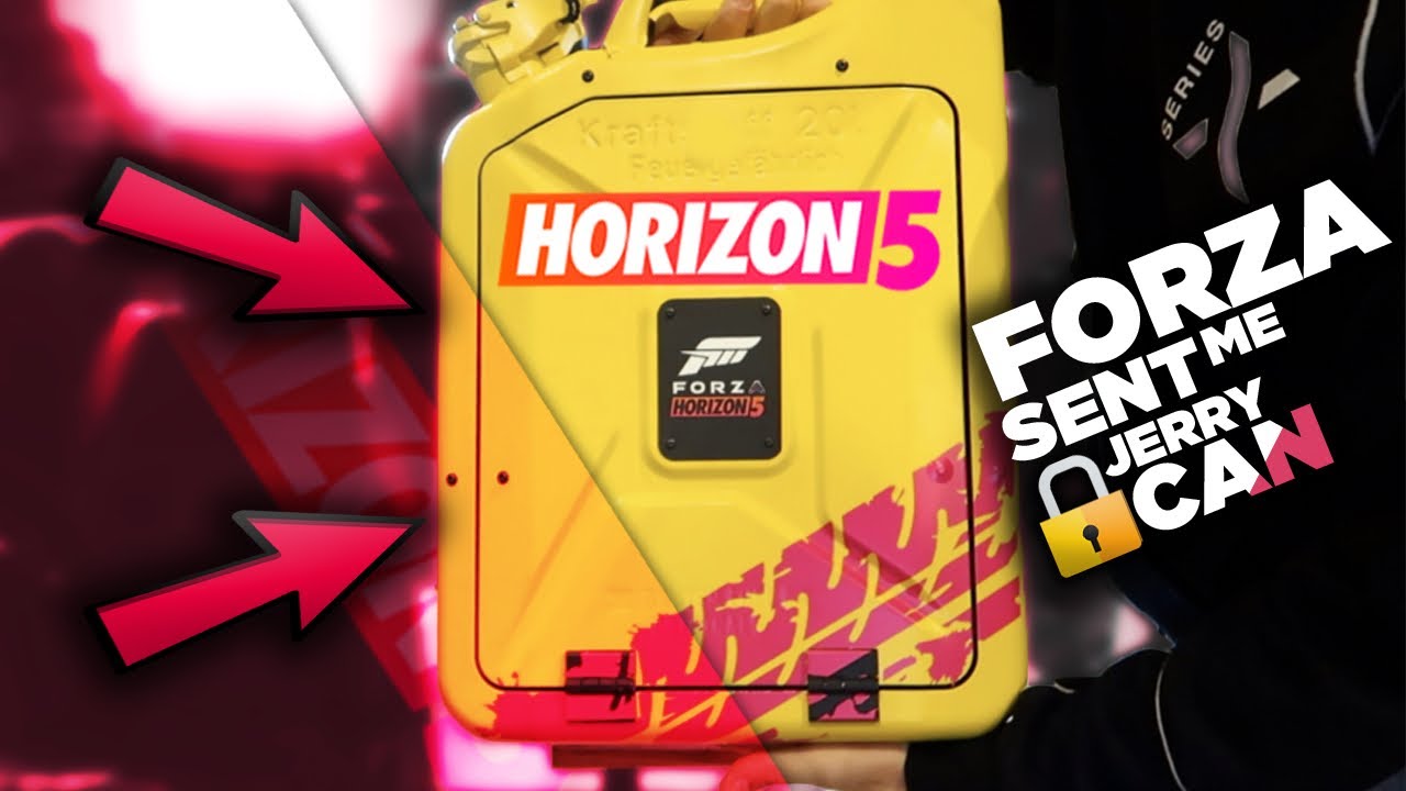 Forza Horizon 5 Sent Me A LOCKED Jerry Can!! Whats Inside!?