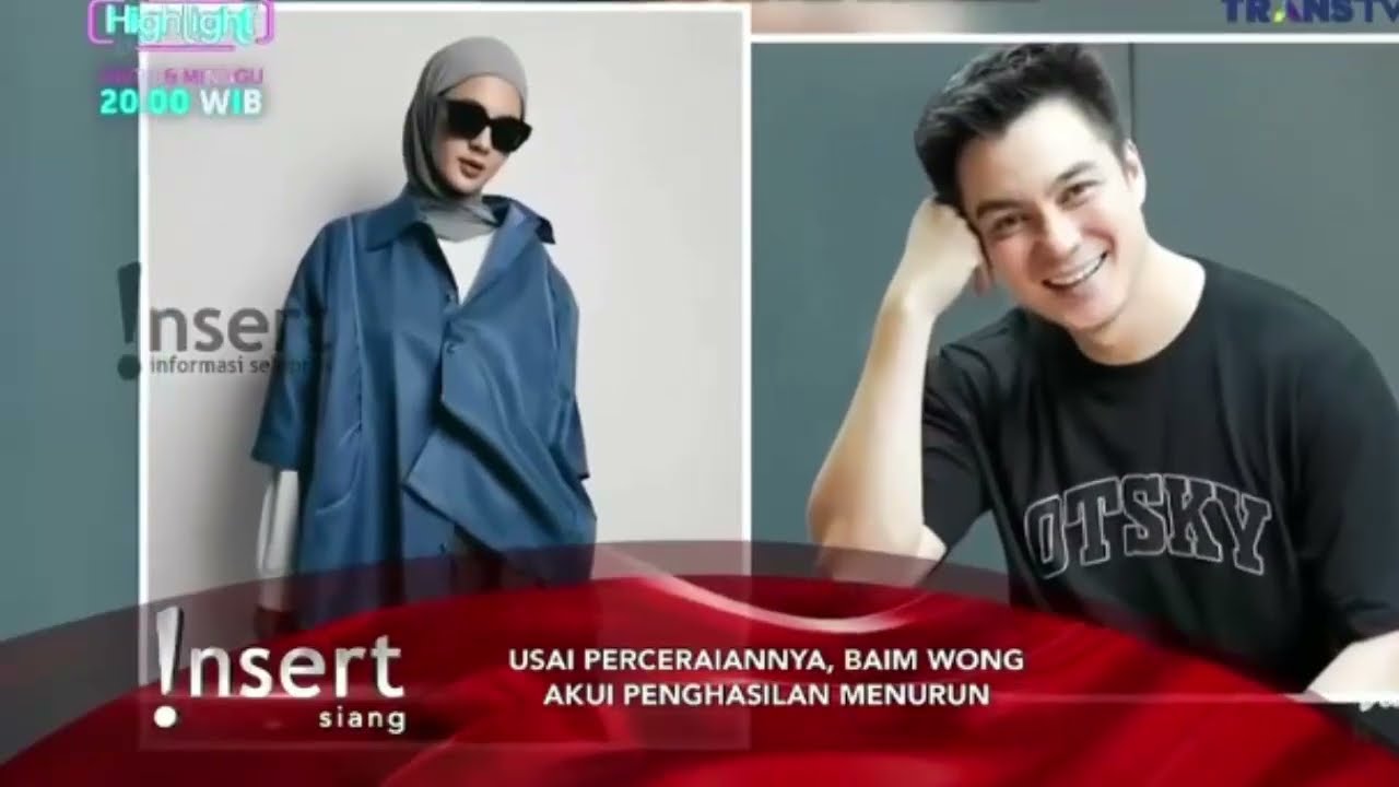 USAI BERCERAI , KABAR MENGEJUTKAN PAULA , BAIM WONG - INSERT HARI INI