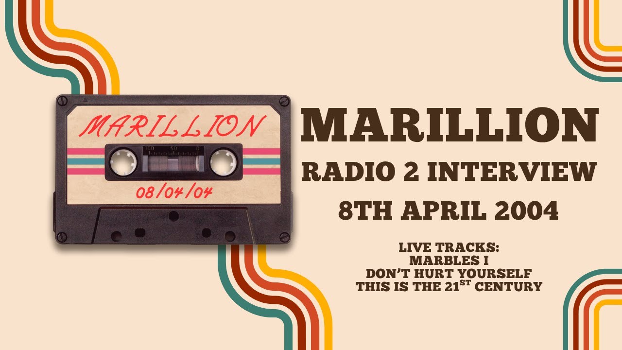 Marillion Radio 2 Interview with Matthew Wright from April 2004 with Live Tracks