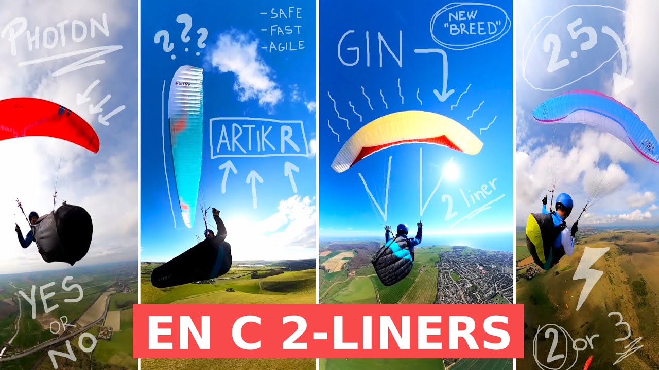 IS THIS THE FUTURE OF PARAGLIDING or JUST HYPE? 🪂 EN C 2-LINER Ups & Downs? 🤔 Should You Get One? 🤓