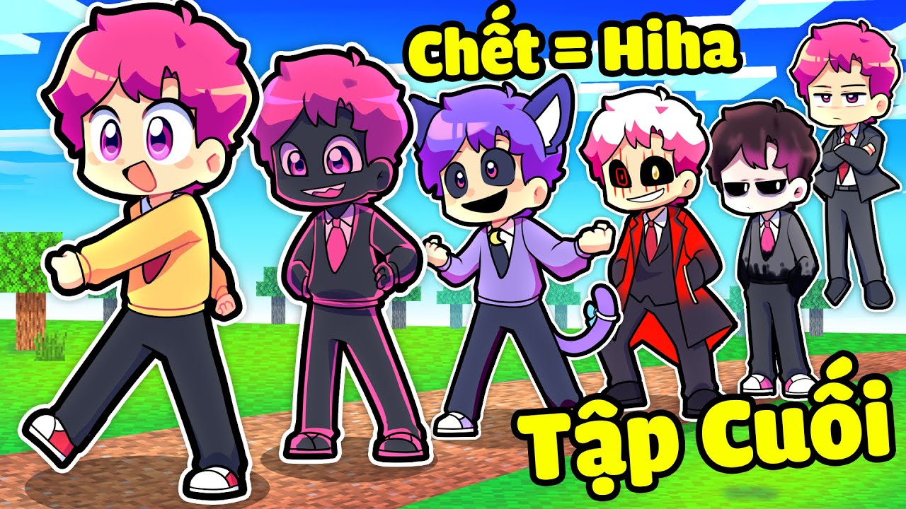 NẾU HIHA CÀNG CHẾT CÀNG TRỞ THÀNH HIHA AUT TRONG MINECRAFT*CHẾT = HIHA AUT TẬP CUỐI🤣