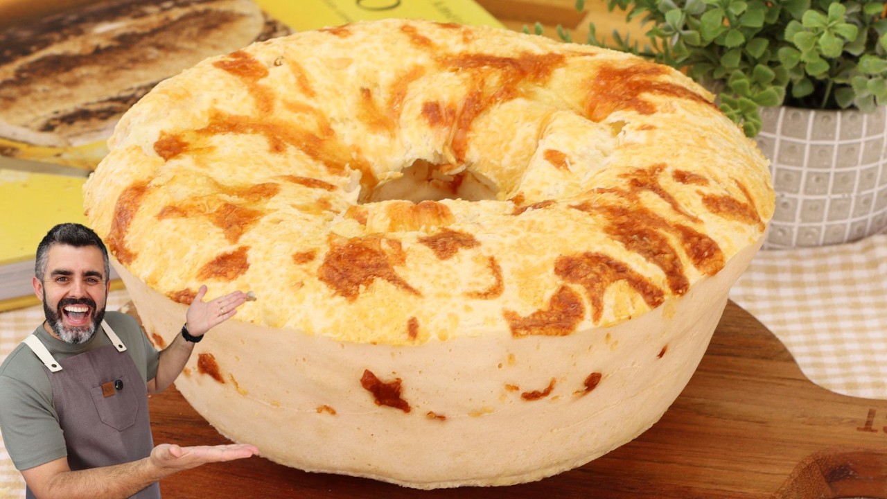 N&Atilde;O MURCHA - BOLO P&Atilde;O DE QUEIJO - FEITO NO LIQUIDIFICADOR - O MELHOR BOLO P&Atilde;O DE QUEIJO DO MUNDO