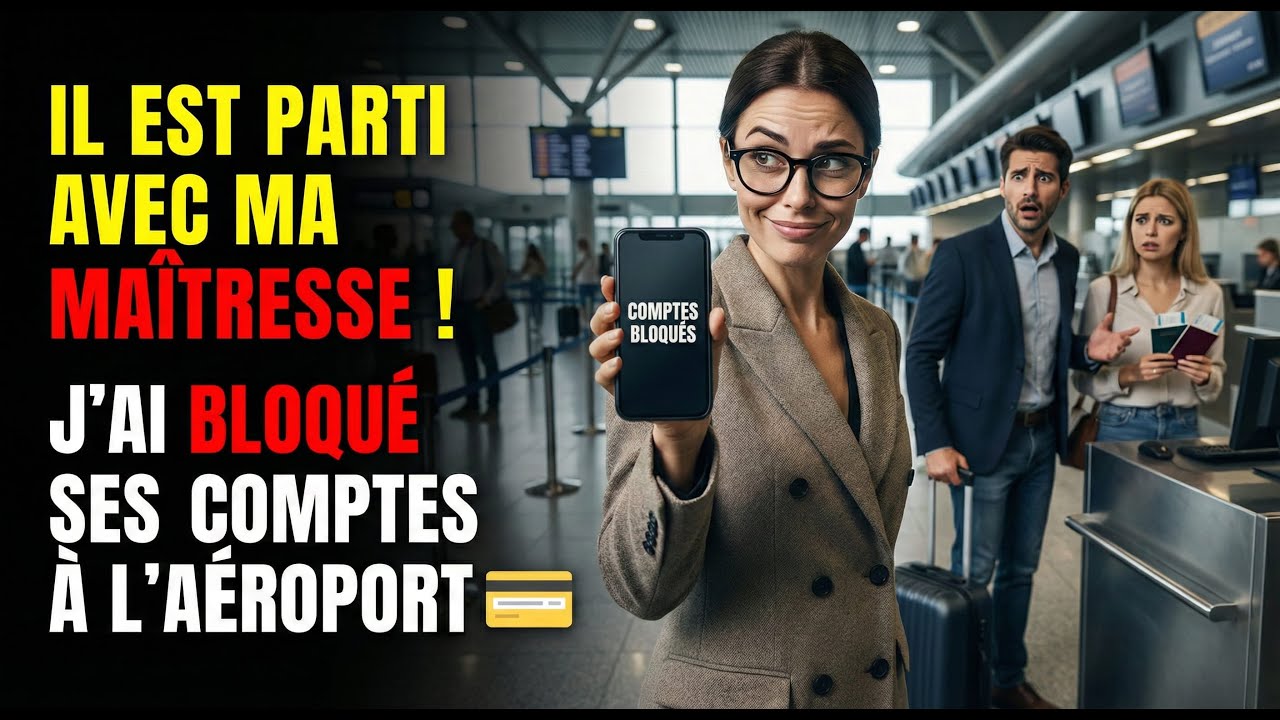 😤Mon Mari A Emmené Sa Maîtresse à Rome Avec Mon Argent ! 😏J’ai Bloqué Ses Comptes à l’Aéroport💳 Et…