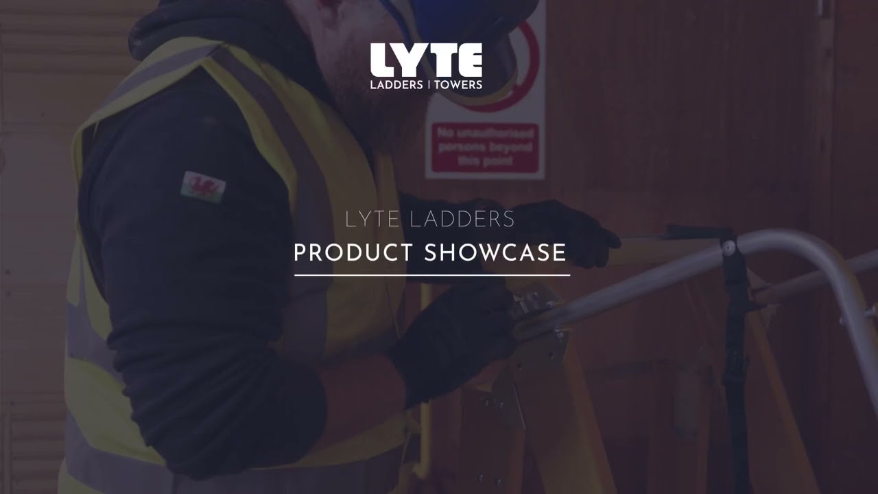 Glassfibre Double Platform Step GFDPS  - Lyte Ladders Product Showcase