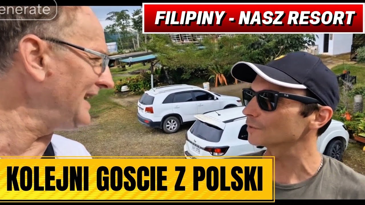POLAK wypozycza nasz samochod. Kolejny gosc w Resorcie. WRACAM NA CHWILKE DO MIASTA hotel i pizza