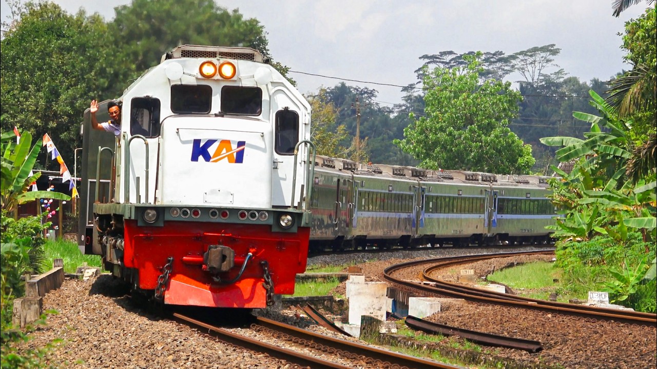 KERETA API PANJANG‼️ MENEMUKAN 25 MOMEN DISAPA MASINIS SAAT HUNTING KERETA API