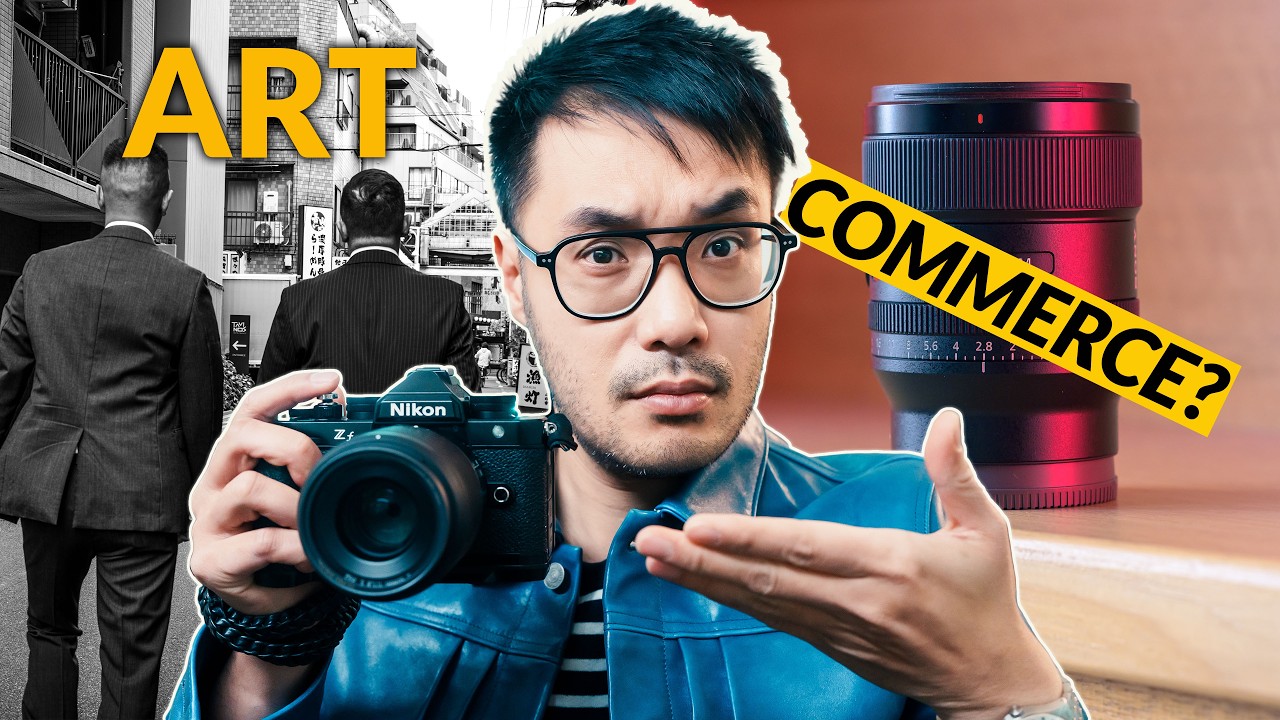 Only 1 Lens for Street AND Product Photography? | 35mm, 50mm, 85mm, Nikon Zf