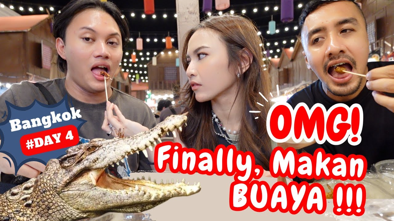 UDAH MUNTAH-MUNTAH EMOSI PULA #vlog DAY 4 #mahalini #rizkyfebian #bangkok #asiatique