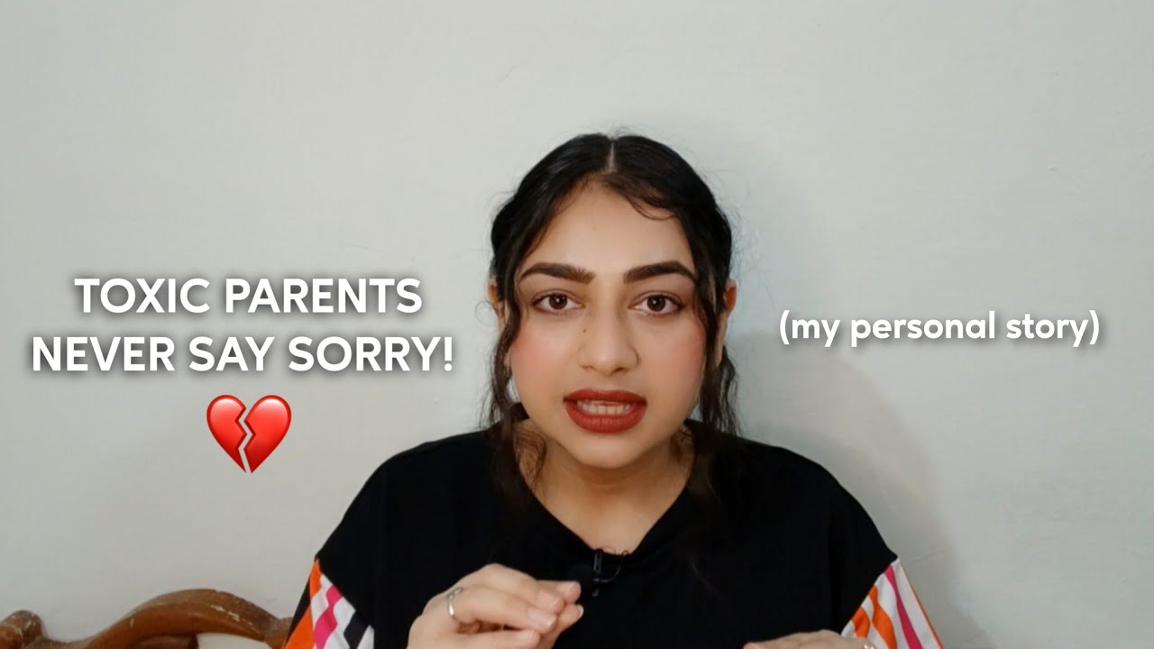 Toxic indian parents never say sorry to their child