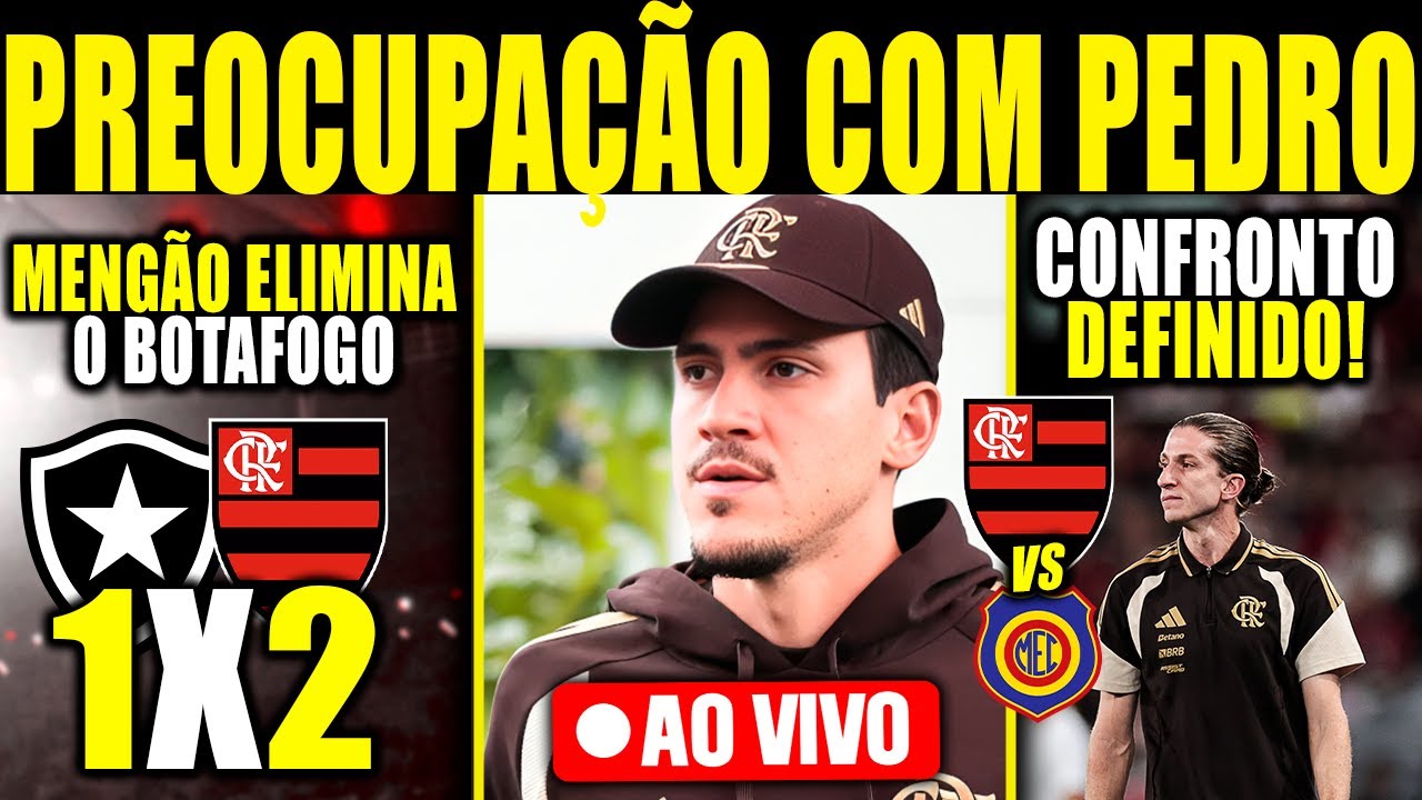 FLAMENGO ELIMINA O BOTAFOGO E ENFRENTA O MADUREIRA NA SEMIFINAL DO CARIOCÃO! PREOCUPAÇÃO COM PEDRO?