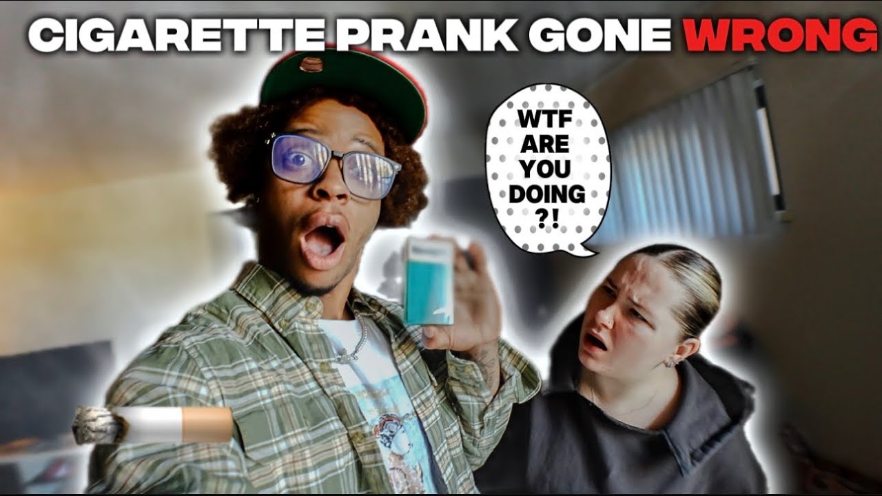 I SMOKED A CIGARETTE IN FRONT OF MY GIRLFRIEND (GONE WRONG)