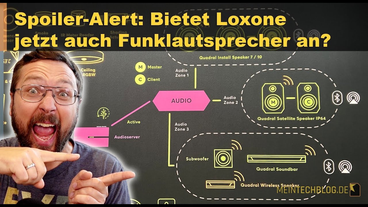 SPOILER-ALERT: Bietet Loxone jetzt auch Funklautsprecher an? 😱 😱 😱