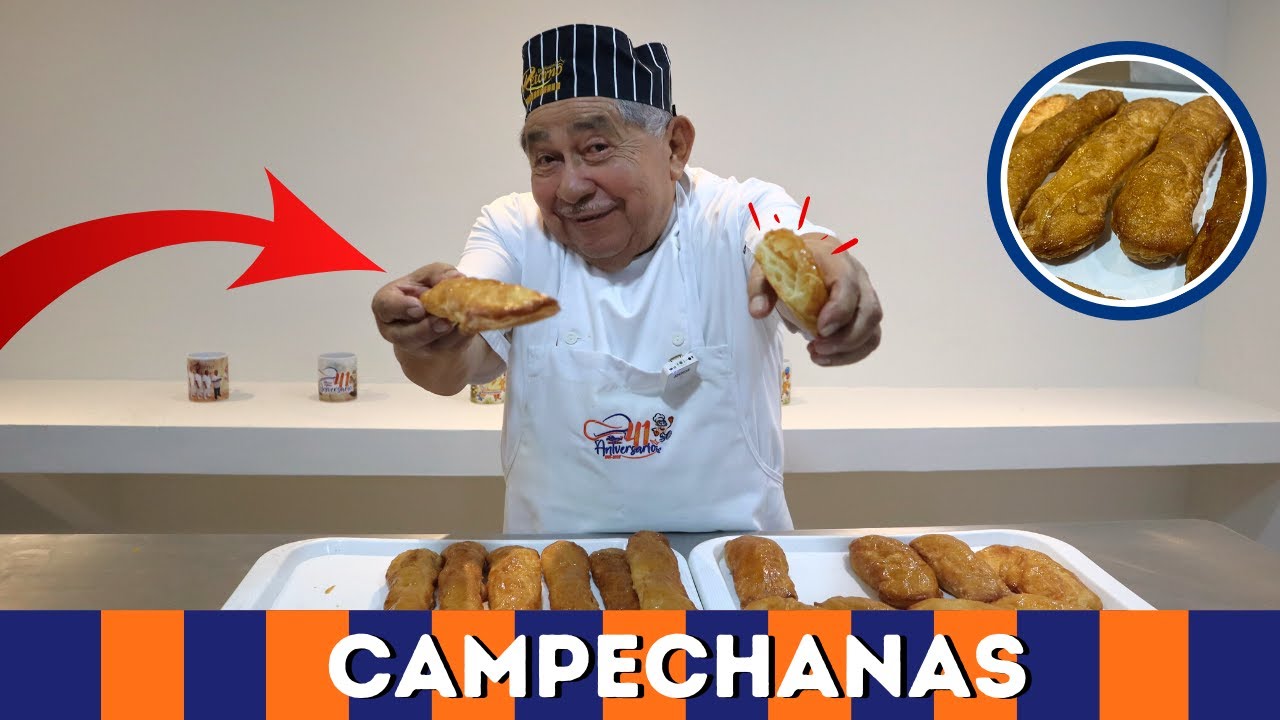 PREPARA DELICIOSAS CAMPECHANAS o BANDERILLAS