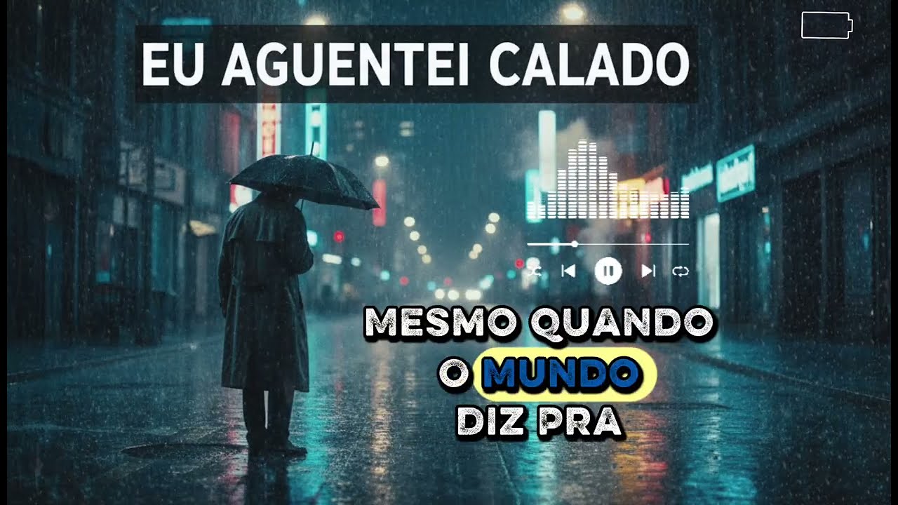 EU AGUENTEI CALADO — 3 Músicas de Rap Emocional pra Quem Sofre em Silêncio