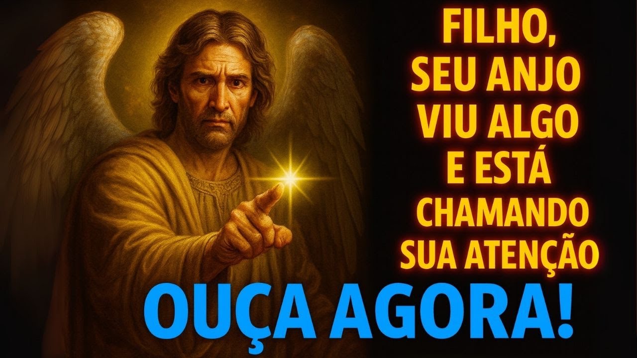 ⚠️ Filho, Seu Anjo Está Preocupado — O Céu Quer Falar Com Você