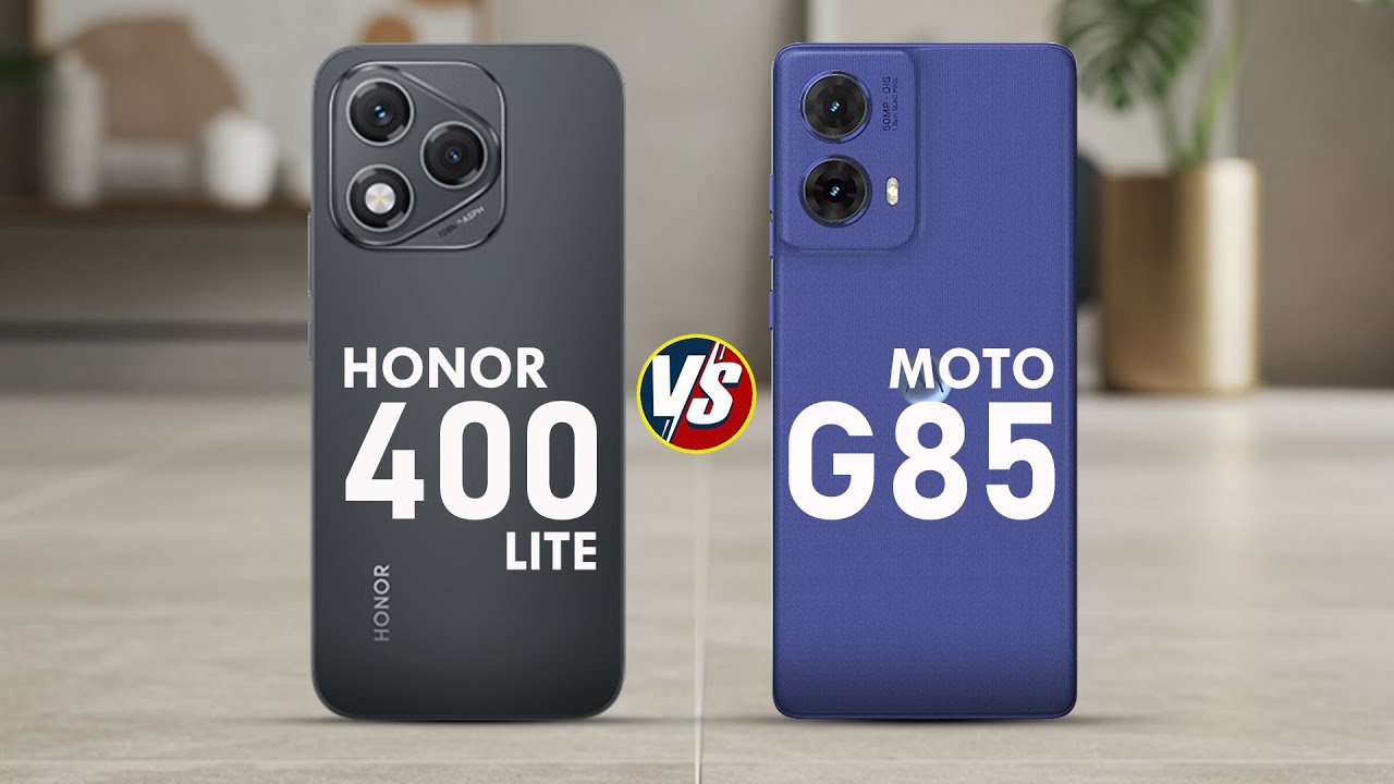 HONOR 400 LITE VS MOTO G85
