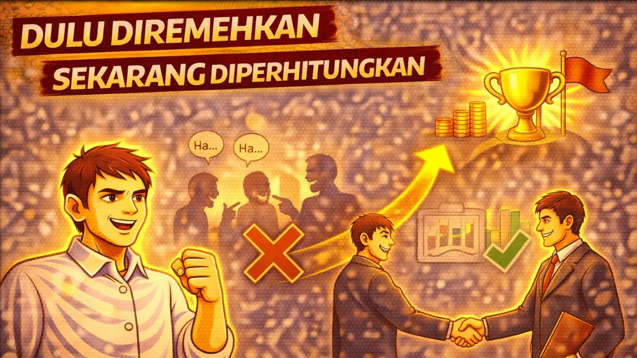 Bangkit Dari Keterpurukan! Dulu Diremehkan, Sekarang Diperhitungkan. Motivasi Hidup Sukses