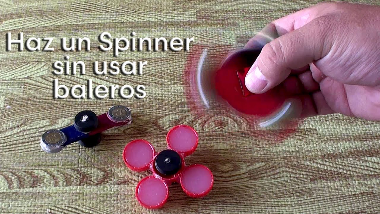 Como hacer un Fidget Spinner sin usar Baleros o rodamientos