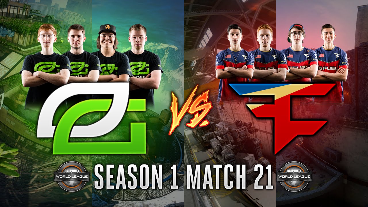 Black Ops 3 CWL - Season 1 Match 21 - OpTic vs. FaZe