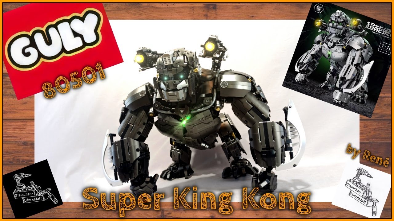 King Kong ist wieder da, ein Technik Display Modell ohne Funktion | Guly 80501