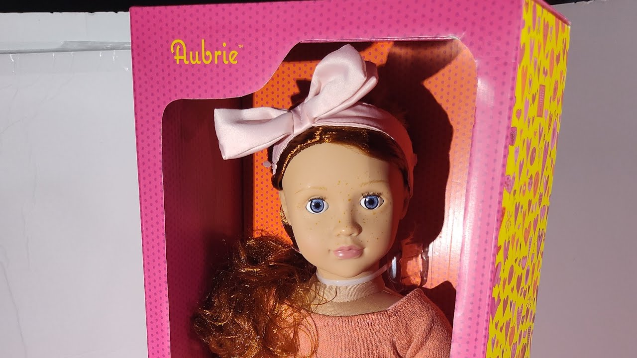 our generation Aubrie doll unboxing and review