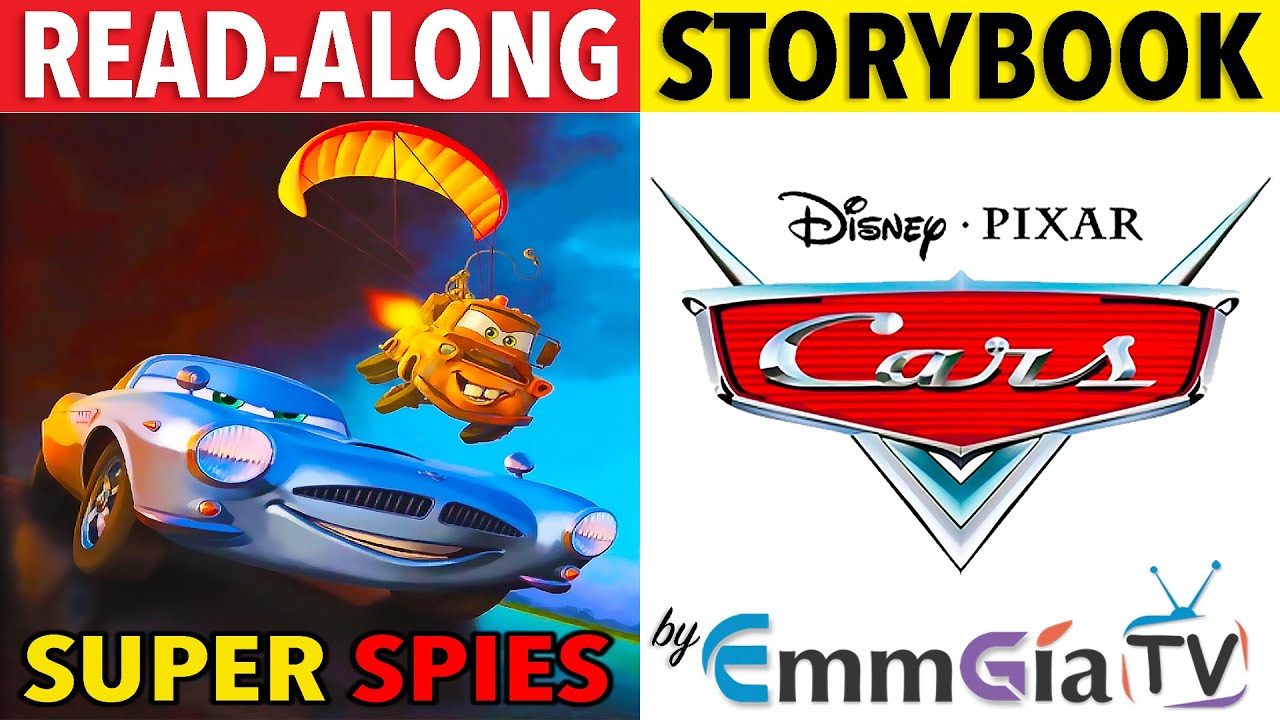 Disney Cars Read Along Storybook 📖 Read Aloud Stories for Kids