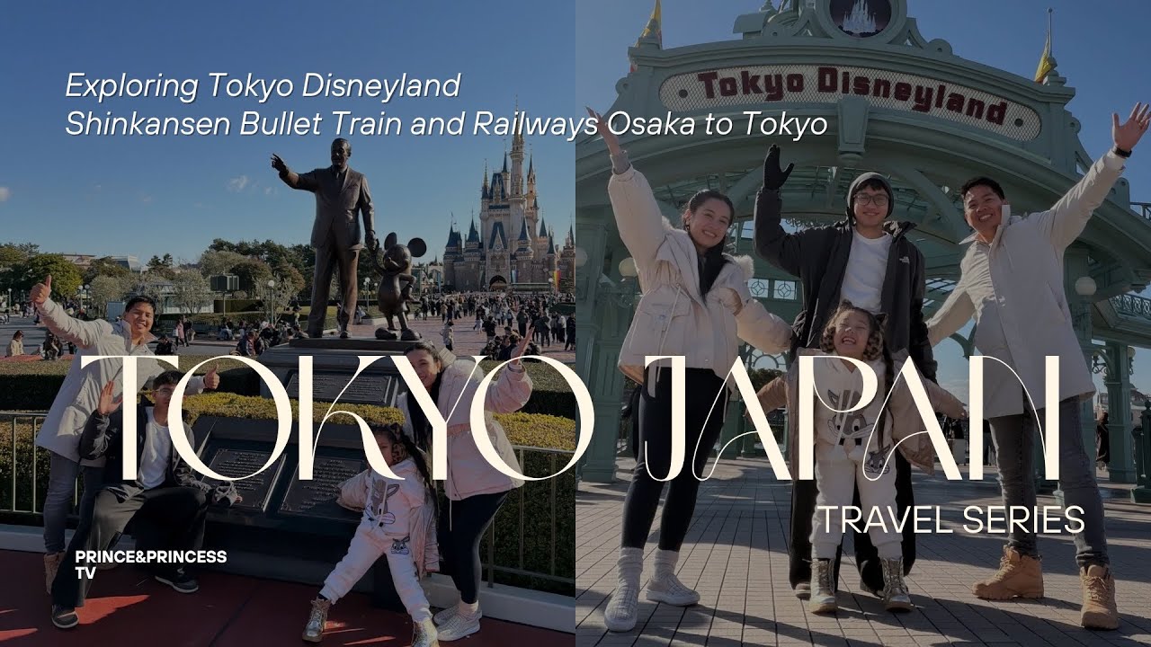 TOKYO JAPAN | Disneyland and Shinkansen to Tokyo 