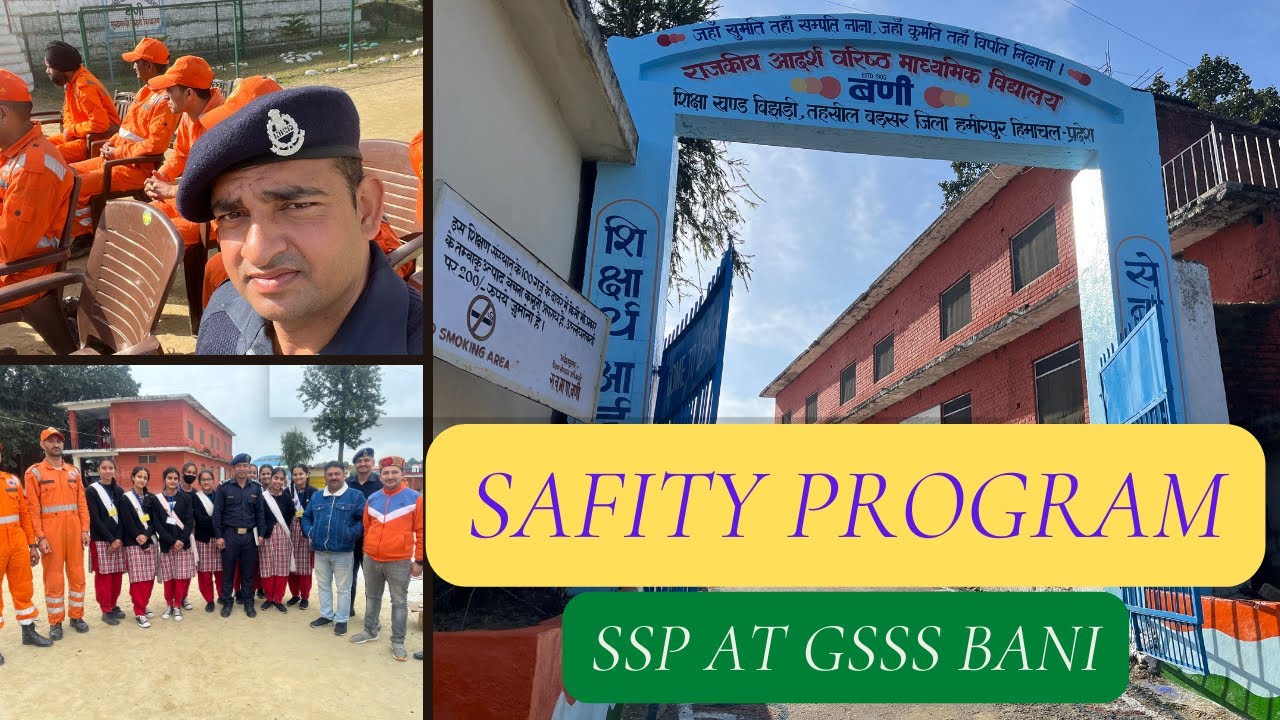 Gss school bani Hamirpur SSP by ndrf India
