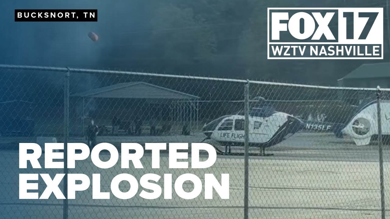 Explosion reported at Accurate Energetic Systems in Bucksnort, Tennessee area