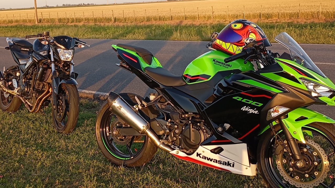 Kawasaki Ninja400 🆚 Yamaha Mt03 📈🚀