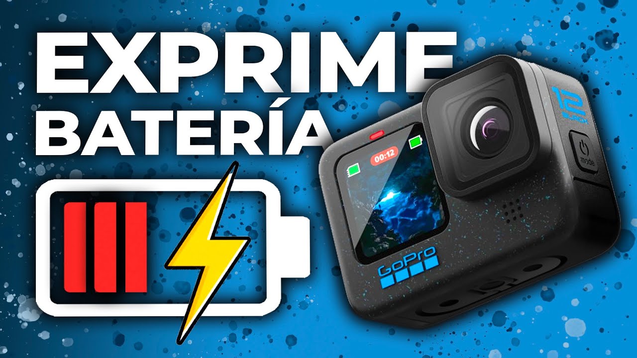Cómo AHORRAR BATERÍA en GoPro Hero 13, 12, 11 o 10 🔋
