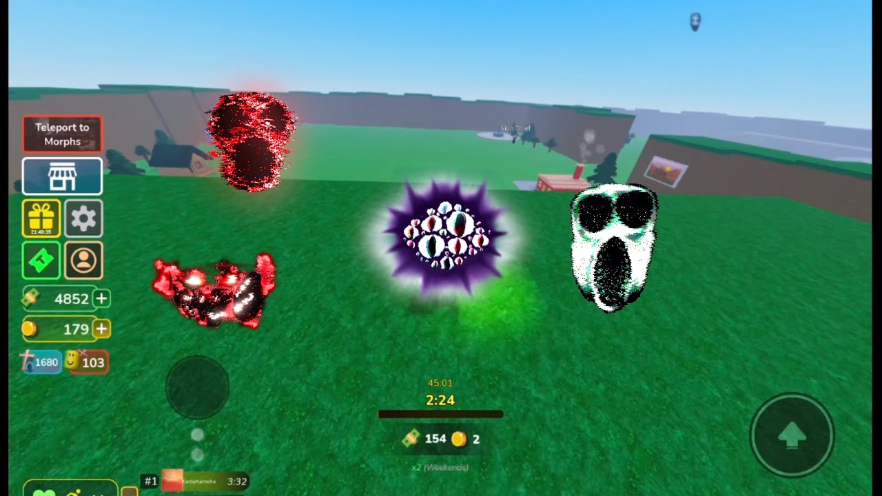 The Eyes Play Nextbot Crucifix Testing (Ft. Entities)