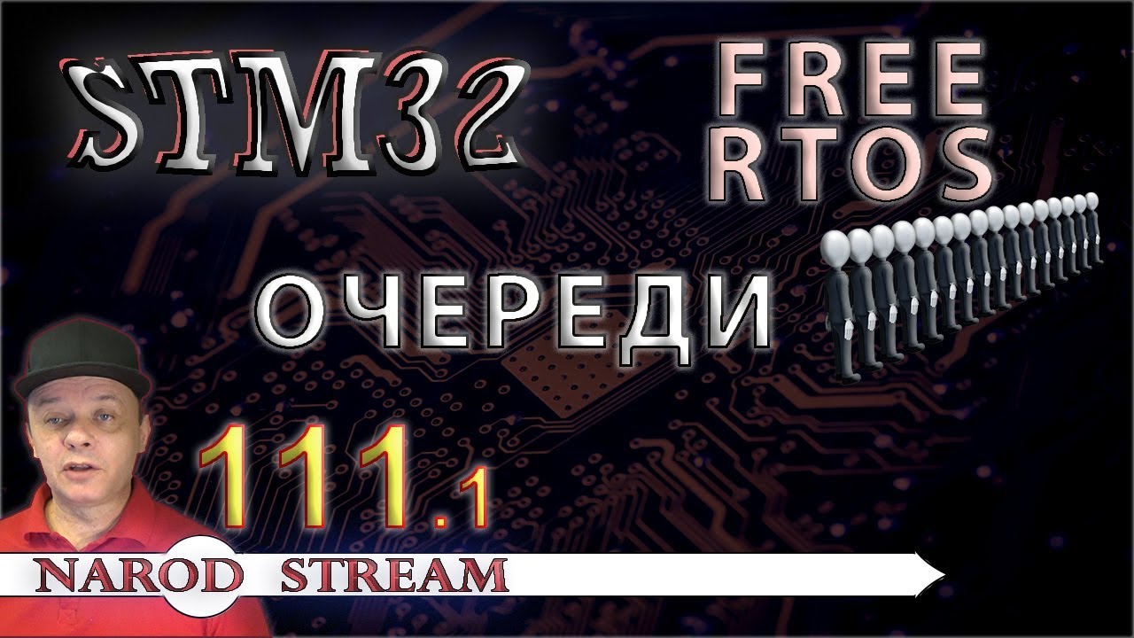Программирование МК STM32. Урок 111. FreeRTOS. Очереди. Часть 1