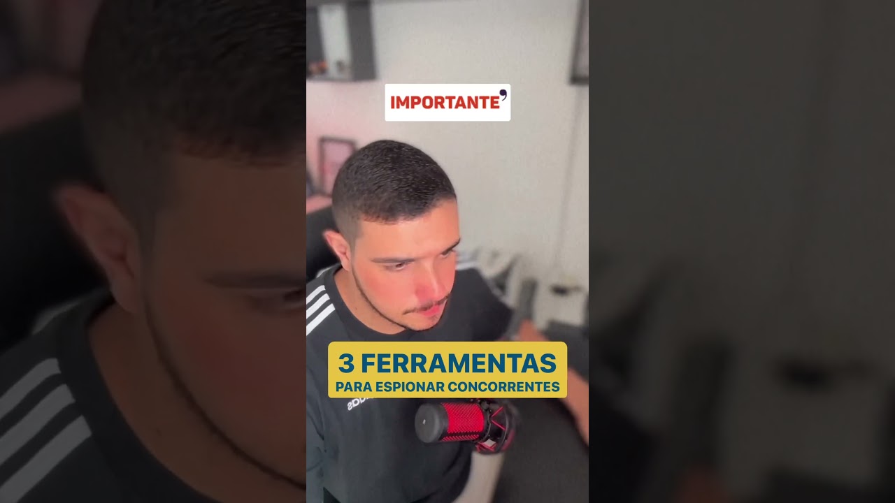 3 FERRAMENTAS PARA ESPIONAR CONCORRENTES! #shorts