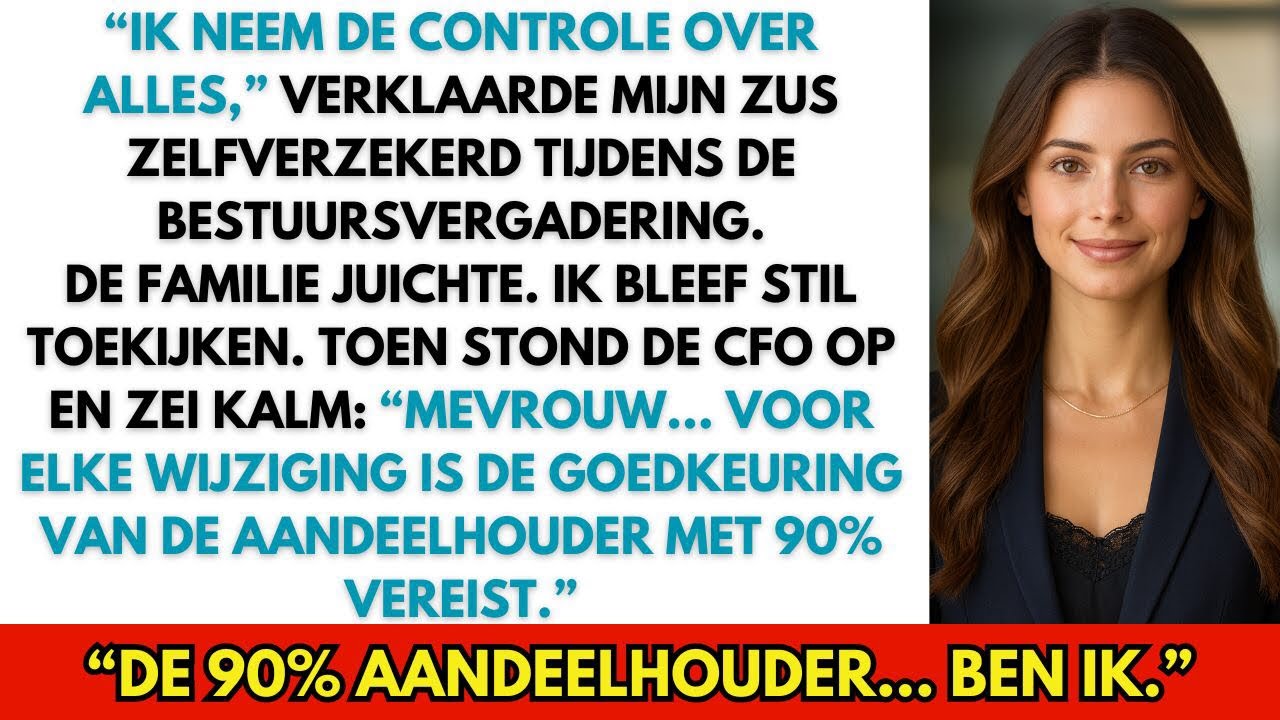 “MIJN ZUS PROBEERDE HET BEDRIJF VAN PAP OVER TE NEMEN—MAAR IK BLEEK AL EEN JAAR DE EIGENAAR.”