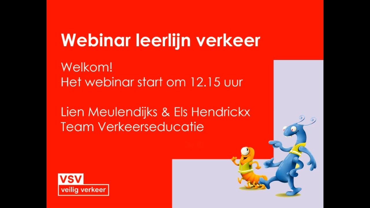 Webinar Leerlijn Verkeer