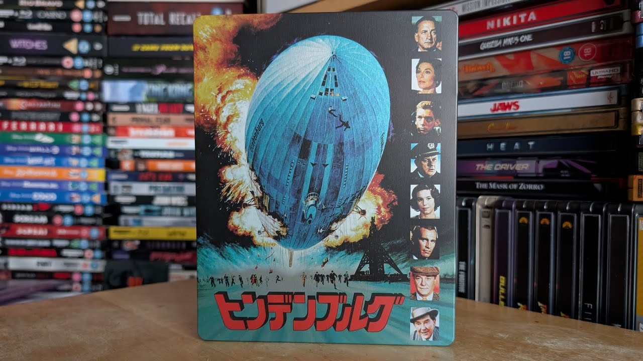 The Hindenburg Limited Edition Steelbook Review | HMV Japanese Artwork Series #4