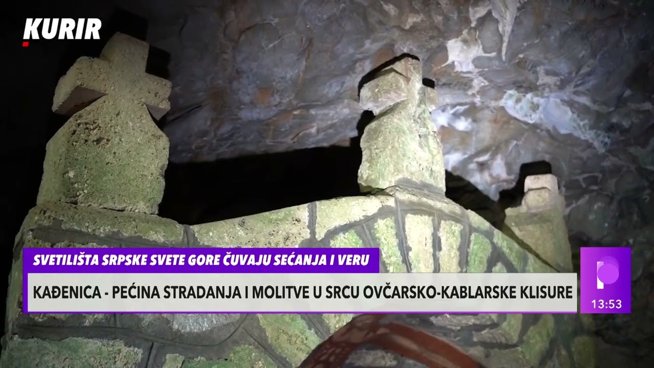 KAĐENICA -  Pećina pretvorena u svetilište koje čuva sećanje na mučeničku žrtvu!