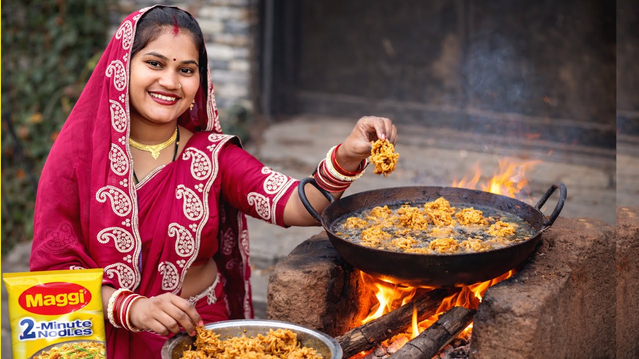 Paheli Bar Banai Maigi Pakoda 😊🥰