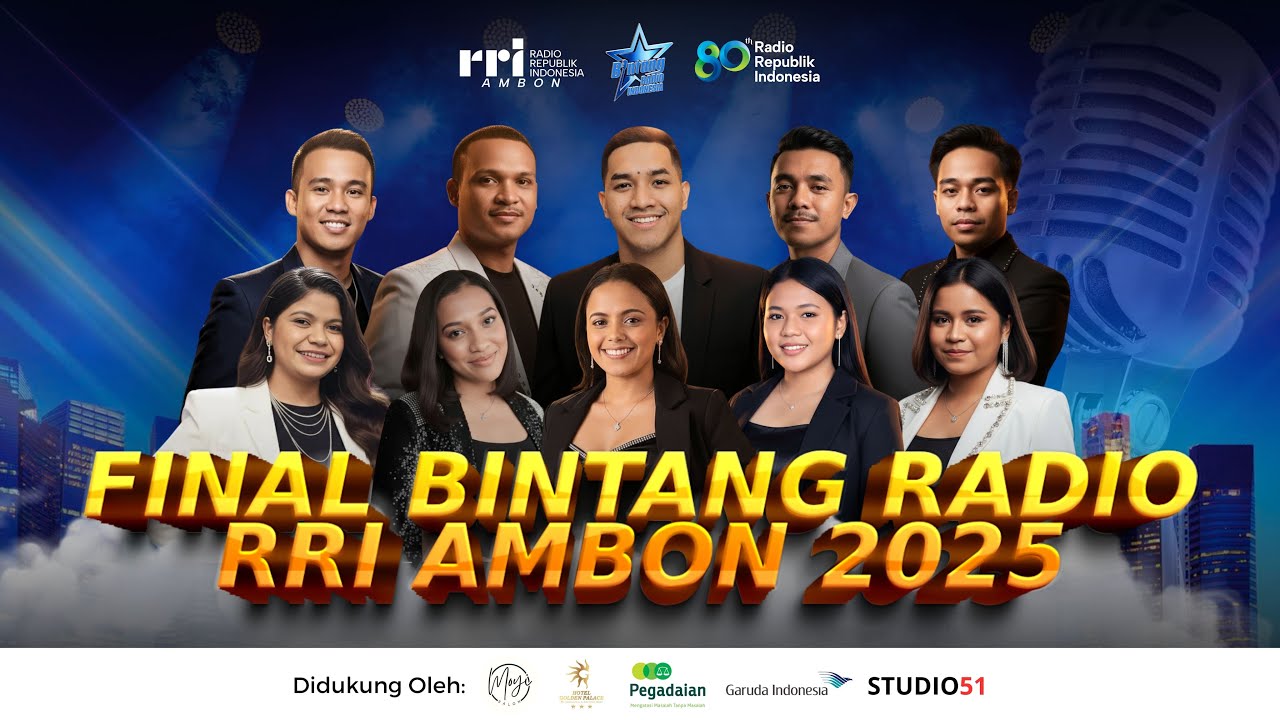 Grand Final Bintang Radio Indonesia 2025 | RRI Ambon