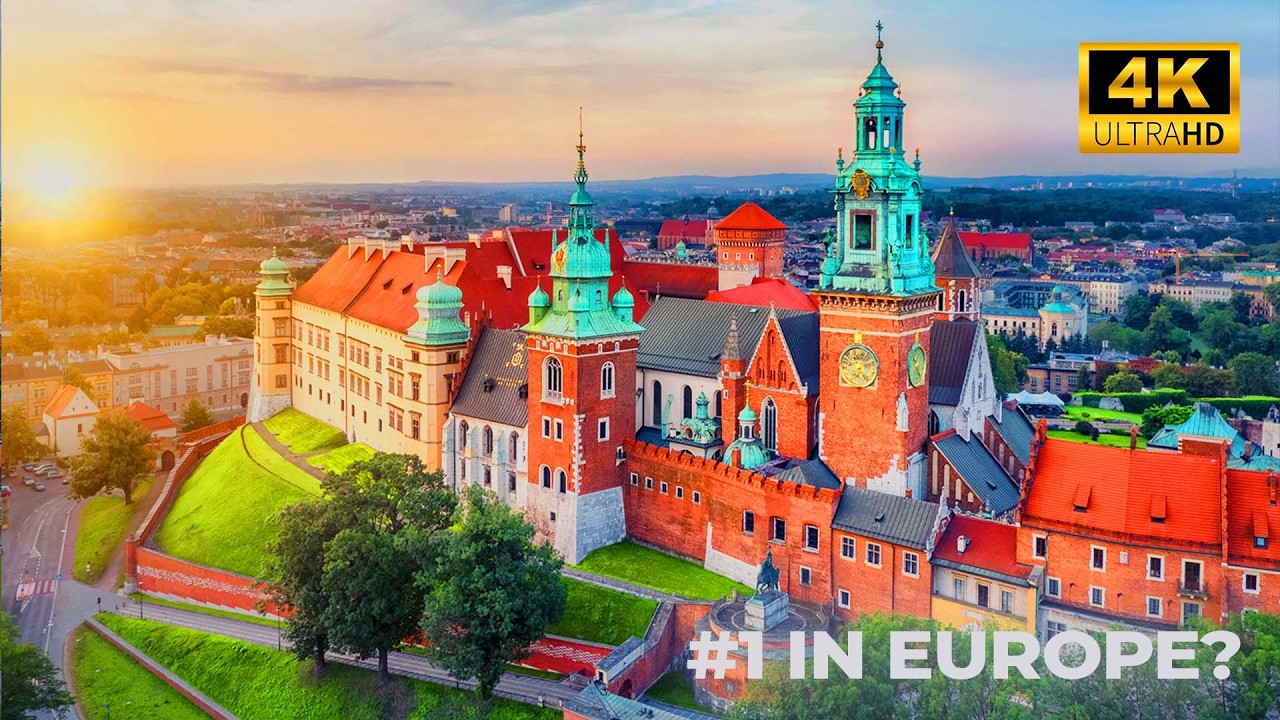 Czy to najpiękniejszy zamek w Europie? (Dron 4K)