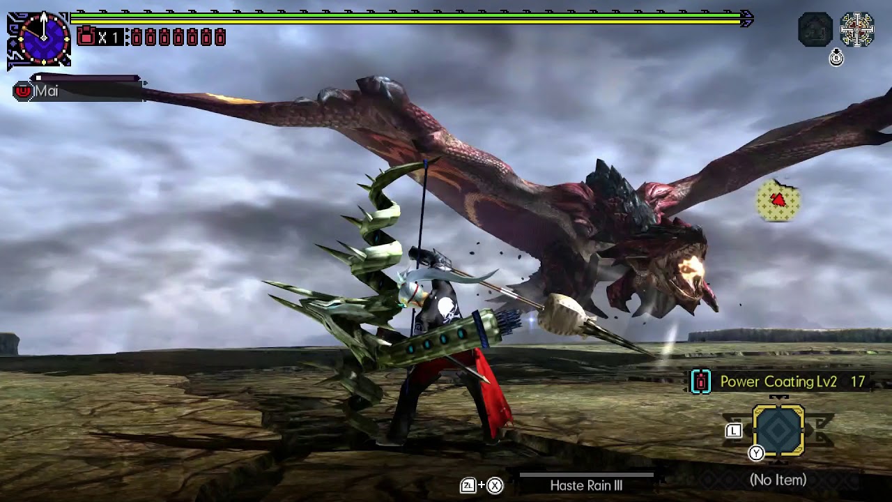 【MHGU MHXX】 Dreadking X 黒炎王狩猟依頼10 Valor Bow (Redo) ¤7:57¤